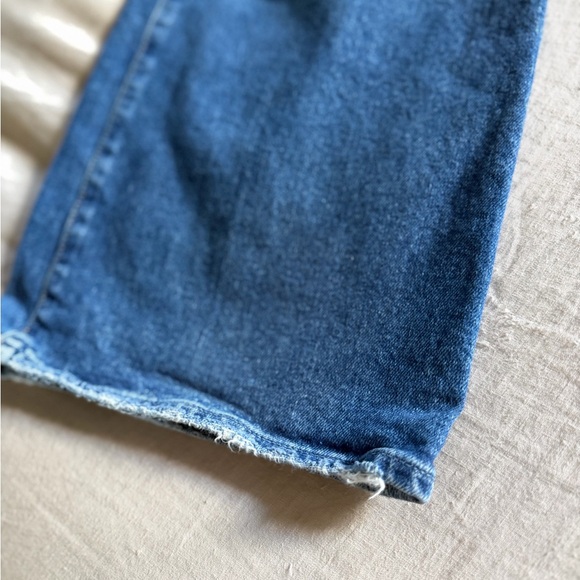 PAIGE Sasha Wide Leg Women's Distressed Jeans, Size 27 - Picture 3 of 10